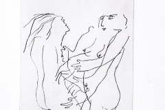 Two Figures, Both Flailing